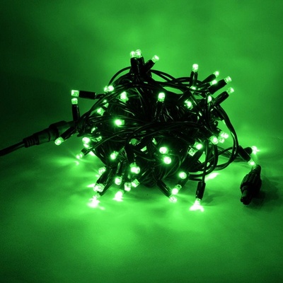 DecoLED LED svetelná reťaz 5m zelená 50 diód