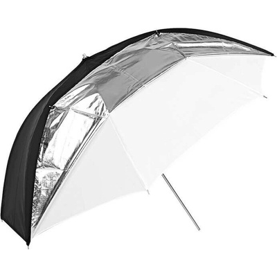 Godox deštník UB-006 černý stříbrný bílý Dual Duty 84 cm – Zbozi.Blesk.cz