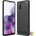 Samsung Galaxy A03s Удароустойчив Carbon Fiber Калъф и Протектор