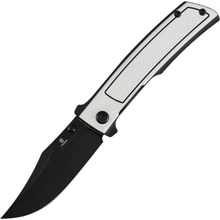 Tenable Bison Blackwash Nitro V with Black & White G10 with Frag Pattern handle B2108A1