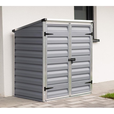 Palram hliníkový box na odpadky/ úložný box Voyager 90 x 139 x 147 cm tmavo šedý