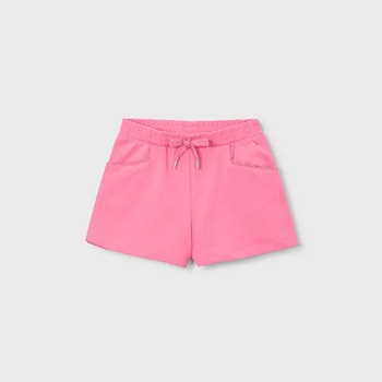 Mayoral Къси панталони трико basic в розов цвят за мини момиче Mayoral
