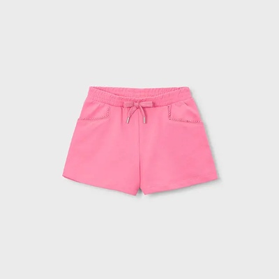 Mayoral Къси панталони трико basic в розов цвят за мини момиче Mayoral