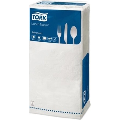 TORK Servítky 477149 2V 32,5x32,8 cm Advanced Lunch biela