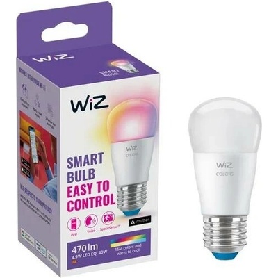 WiZ Colors 8719514554672 inteligentní žárovka LED E27 4,9W 470lm 2200-6500K RGB stmívatelná