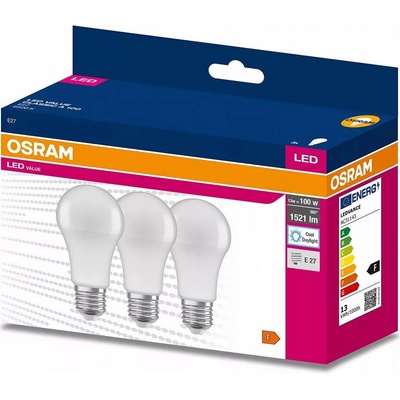 Osram žárovka LED VALUE CLA75 E27 10W/865 BASECLA75