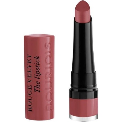 Bourjois Rouge Velvet The Lipstick матово червило 2.4 g нюанс 33 Rose Water