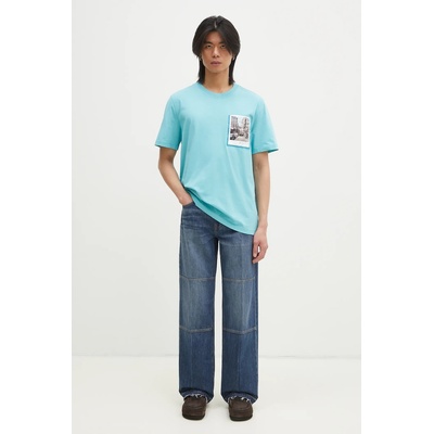 Helmut Lang Памучна тениска Helmut Lang Pstcard T Bk. Mal Lt (O10HM516)