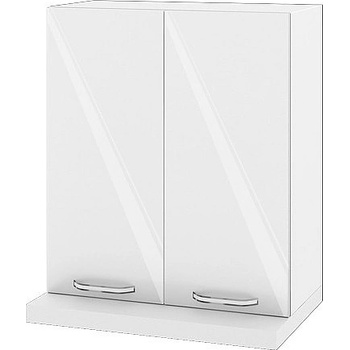 ИРИМ Горен кухненски шкаф за аспиратор Сити БФ-Бяло гланц-05-13 60 см