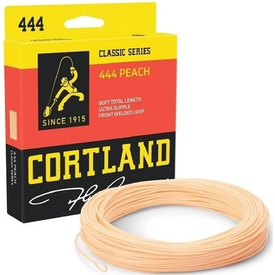 Cortland Muškárska Šnúra 444 Classic Freshwater Peach 90ft WF5F