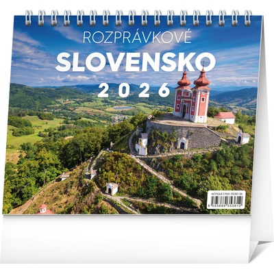 NOTIQUE Stolový Rozprávkové Slovensko 16,5 x 13 cm 2026
