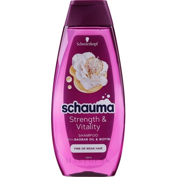 Schauma Strenght & Vitality šampon 400 ml