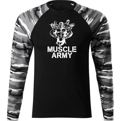 Dragova Fit-T tričko s dlouhým rukávem muscle team metro