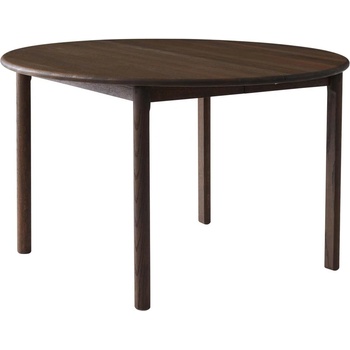 Hammel Furniture Кафява кръгла сгъваема трапезна маса от масивен дъб ø 120 cm Noor - Hammel Furniture (0731001274000)
