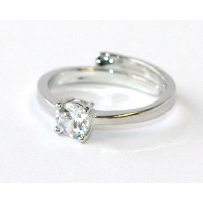Fashion Jewerly Prsten zásnubní safírová nevěsta 1758