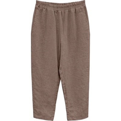 Mazine Дамски ежедневен панталон Mazine Women's Straight Leg Linen Pants Casual trousers - Grey Brown - размер XS (107-2357-0511)