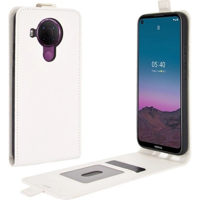 VSECHNONAMOBIL Vyklápěcí pouzdro Nokia 5.4 bílé 30495