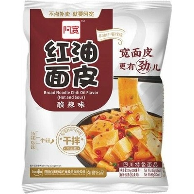 Baijia široké rezance chilli and sour 115g
