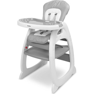 Caretero Столче За Хранене 2В1 + Маса Homee Grey Caretero