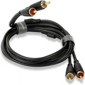 QED Кабел QED - Connect, Phono/Phono, 1.5 m, черен (QE8104)