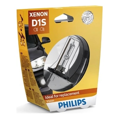 PHILIPS Výbojka D1S PHILIPS 85415VIS1 85415VIS1