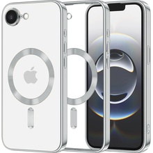 Techsuit Apple iPhone 16e Luxury Crystal MagSafe puzdro KP36972 strieborná