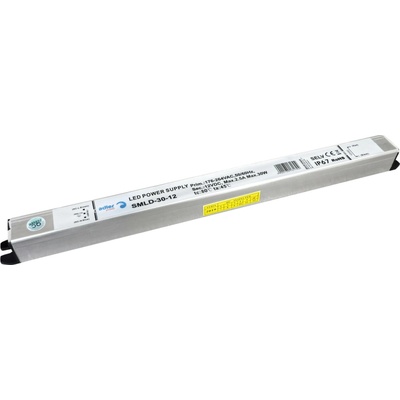 ADLER SMLD-12 spínaný zdroj 12V DC ultraslim 20 mm kovový IP67 - 30W