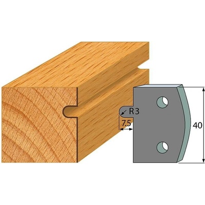 IGM Professional IGM Profil 010 - pár obmedzovačov 40x4mm SP F027-010