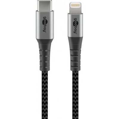 Goobay 49271 USB-A - Lightning 1m stříbrný
