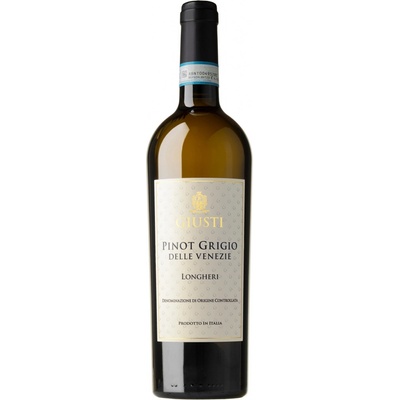 Giusti Pinot Grigio DOC Venezie Longheri 12,5% 0,75 l (čistá fľaša)