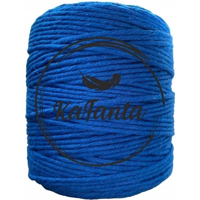 Macrame priadza KaFanta 3mm/200m - modrá