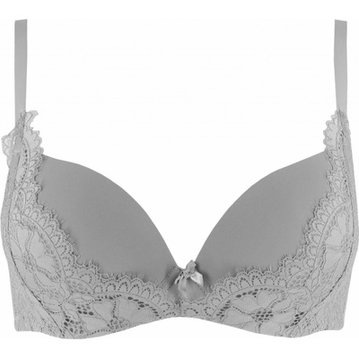 Venetta push-up podprsenka krajka V1105C šedá