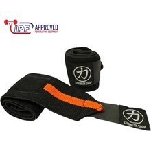IPF Approved Bandáže na zápěstí SS Wrist wraps medium černooranžová 80 cm