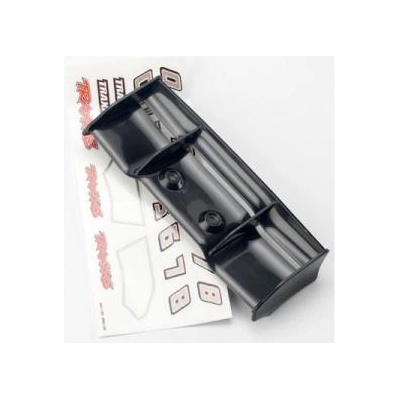 Traxxas крило черно, стикери: E-Revo 1: 16