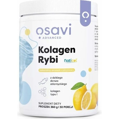 Osavi Naticol Kolagén z divokej tresky citrón 360 g