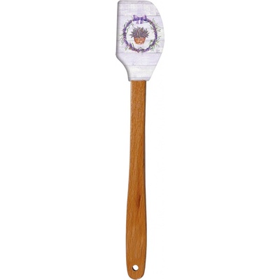 ALVARAK Stěrka kuchyňská 21 cm, silikon/dřevo, věnec/levandule