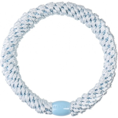 KKNEKKI Gumička do vlasů Kknekki Baby Blue, modrá barva, textil – Zboží Dáma