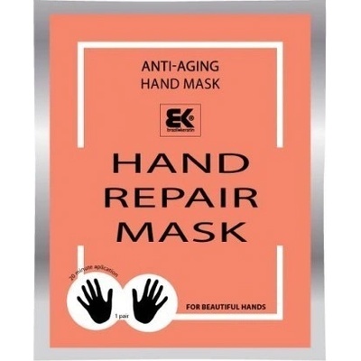 Brazil keratin Kompletní hydratační maska na ruce Hand Repair Mask woman