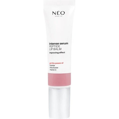 NEO MAKE UP Intense Serum Peptide Lip Balm intenzívny balzam na pery s peptidmi 02 Perfect Rose 10 ml