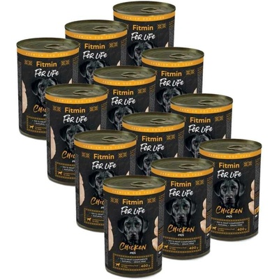 Fitmin Dog For Life Adult Chicken 12 x 400 g