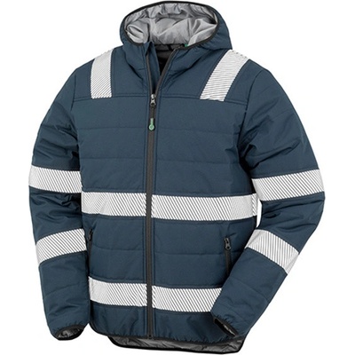 Result Unisex recyklovaná bezpečnostná bunda R500X Navy