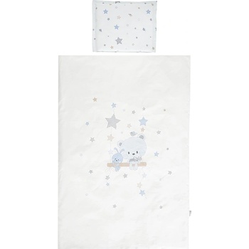 Lorelli Спален комплект от 3 части Lorelli - Cosy, Bear With Swing, син (10420016901)