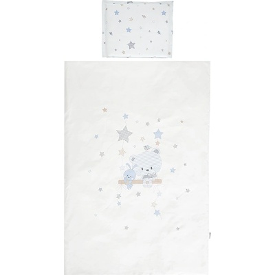 Lorelli Спален комплект от 3 части Lorelli - Cosy, Bear With Swing, син (10420016901)