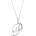 Silenti Jewelry Сребърно колие "Р