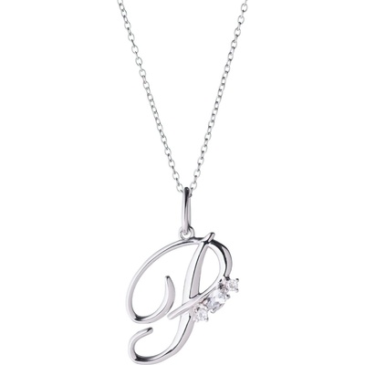 Silenti Jewelry Сребърно колие "Р