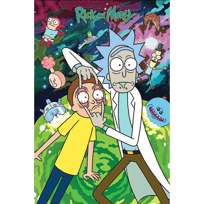 Plagát, Obraz - Rick and Morty - Watch, 61 × 91.5 cm