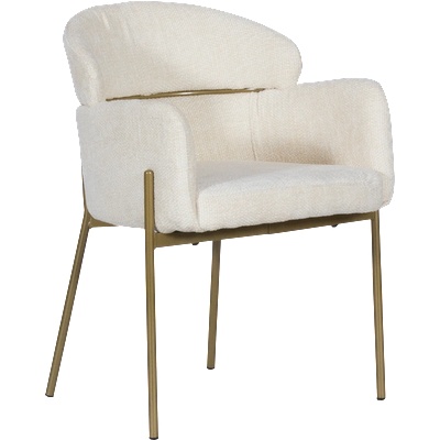 Carmen Трапезен стол crotone 1 - крем (3532124)