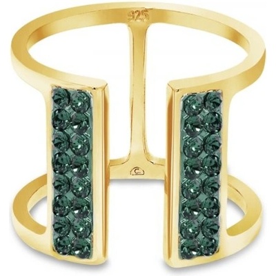 Spark Prsten zelený se Swarovski Elements Radiance PGFMP2EM Emerald