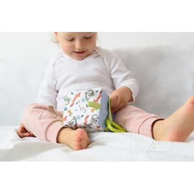 Montessori MyMoo úchopová kostka - Zvířátka