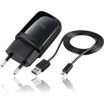HTC Захранване за ел. мрежа и microUSB кабел за HTC мобилни телефони - HTC TC E250 USB Charger (bulk)